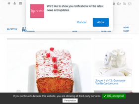 'mercotte.fr' screenshot