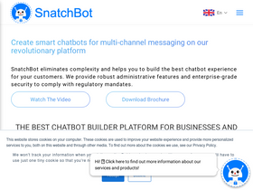 'snatchbot.me' screenshot