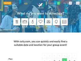 'cally.com' screenshot