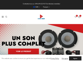 aclassaudio.com homepage screenshot