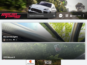 'macanforum.com' screenshot