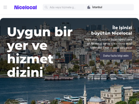 'nicelocal.biz.tr' screenshot