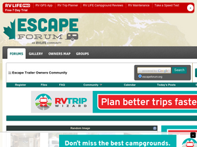 'escapeforum.org' screenshot