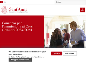 'santannapisa.it' screenshot