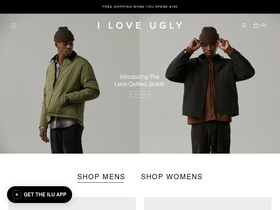 'iloveugly.com' screenshot