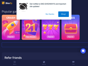 'bloxflip.com' screenshot