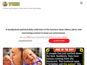 '1funny.com' screenshot