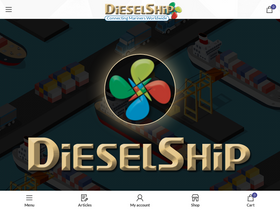 'dieselship.com' screenshot