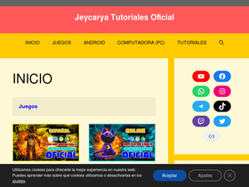 'jeycaryatutorialesoficial.com' screenshot