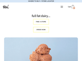 'rebelcreamery.com' screenshot