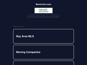 'bareismls.com' screenshot