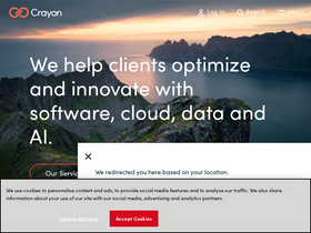 'crayon.com' screenshot