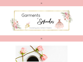 'garmentsofsplendor.com' screenshot