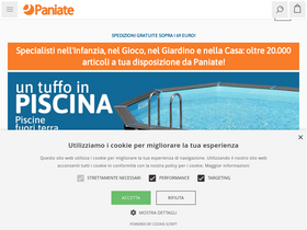 'paniate.it' screenshot