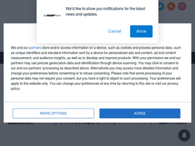 'therugbypaper.co.uk' screenshot