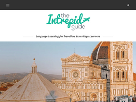 'theintrepidguide.com' screenshot