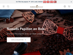 Nordic Wood website screenshot