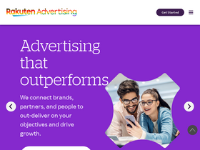 'rakutenadvertising.com' screenshot