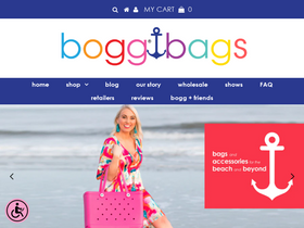 'boggbag.com' screenshot