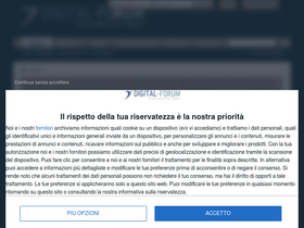 'digital-forum.it' screenshot