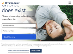 'divorce.com' screenshot