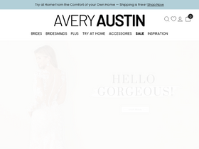 'averyaustin.com' screenshot