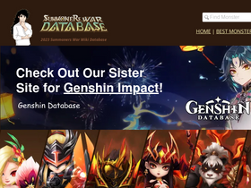 'sw-database.com' screenshot