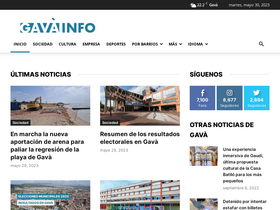 'gava.info' screenshot