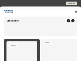 'maritimedanmark.dk' screenshot