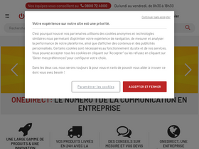 'onedirect.fr' screenshot