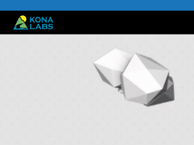 Kona Labs homepage screenshot
