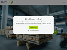 'europages.pt' screenshot