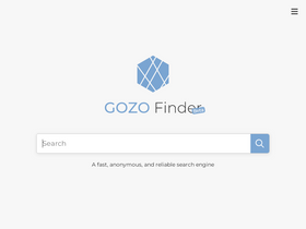'gozofinder.com' screenshot