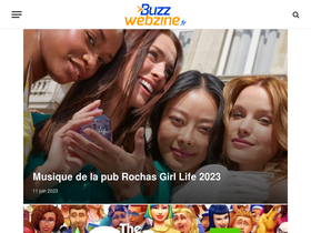 'buzzwebzine.fr' screenshot