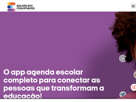 'escolaemmovimento.com.br' screenshot