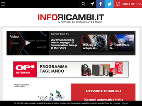 'inforicambi.it' screenshot