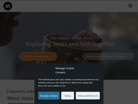 'jesus.net' screenshot