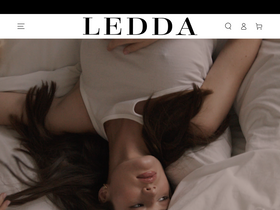 LEDDA homepage screenshot