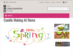 thecandlemakersstore.com