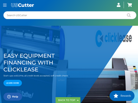 'uscutter.com' screenshot