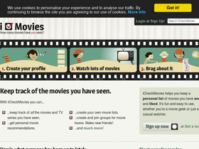 'icheckmovies.com' screenshot