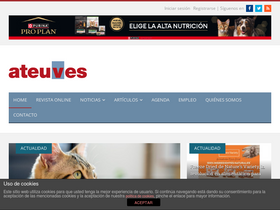 'ateuves.es' screenshot