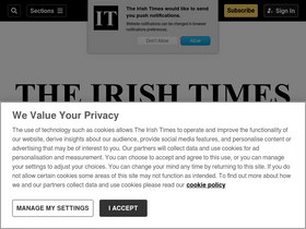 'irishtimes.com' screenshot