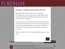 Fordham blackboard deals