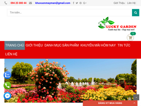 'khuvuonmini.com' screenshot