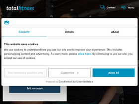 'totalfitness.co.uk' screenshot