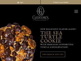 'gideonsbakehouse.com' screenshot