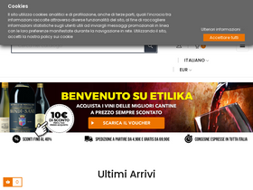 'etilika.it' screenshot