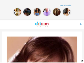 'dotcomstories.com' screenshot