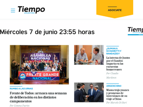 'tiempoar.com.ar' screenshot